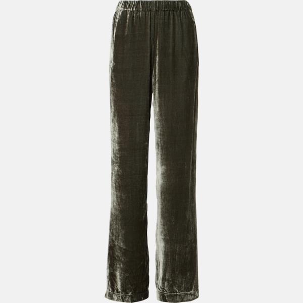 Pantalon  femme blanc neige viscose Velvet