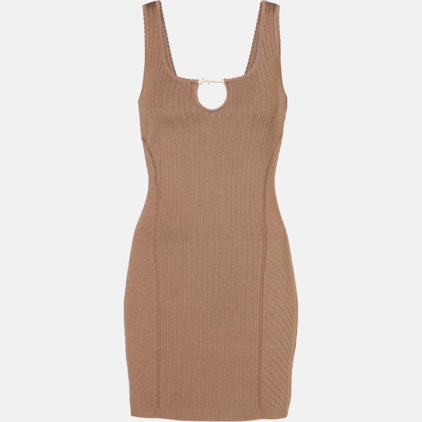Robe femme blanc neige viscose Jacquemus