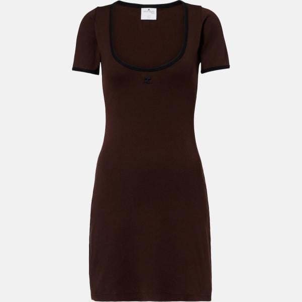 robes Courreges marron