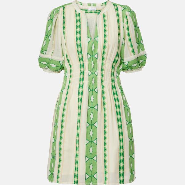 Robe femme blanc ivoire coton Velvet