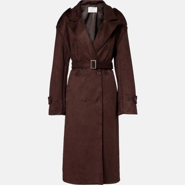 imperméable The Frankie Shop marron