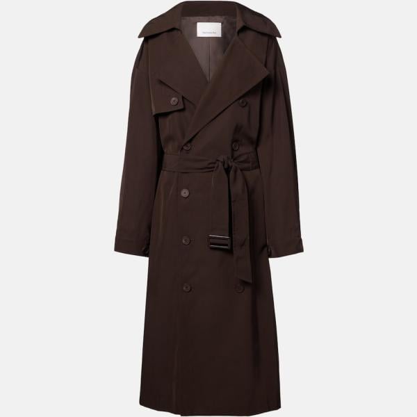 imperméable The Frankie Shop marron