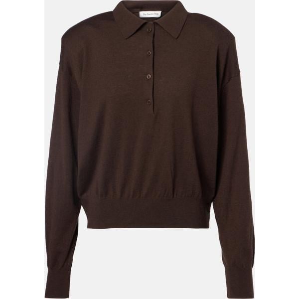 polos The Frankie Shop marron