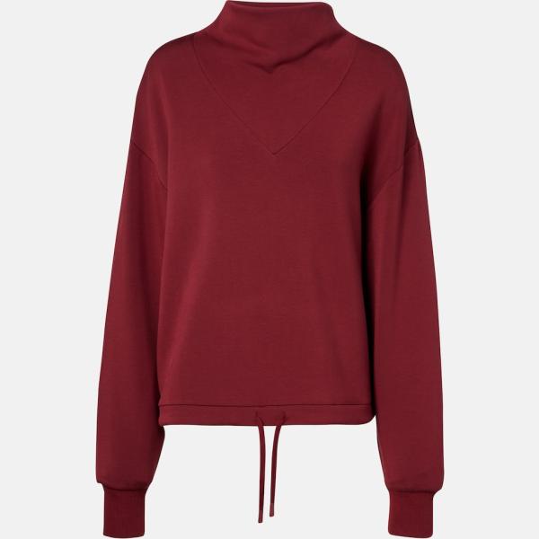 Sweat femme bordeaux viscose Varley