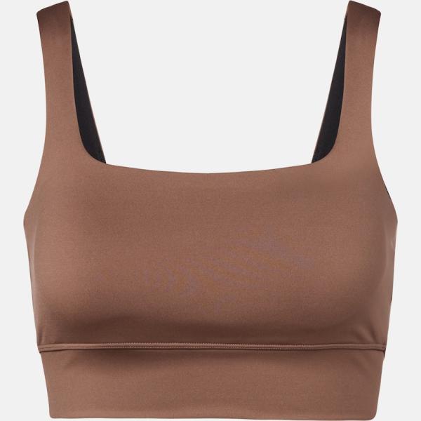 Haut sportif femme marron foncé polyester Varley