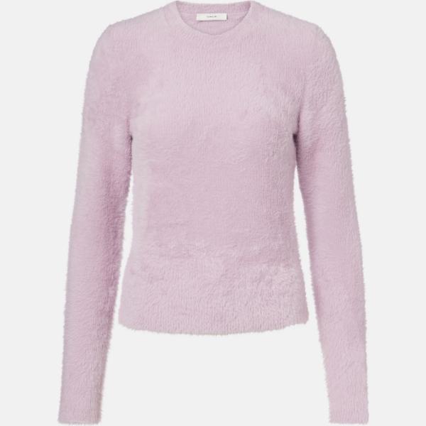Gros pull femme violet clair viscose Vince