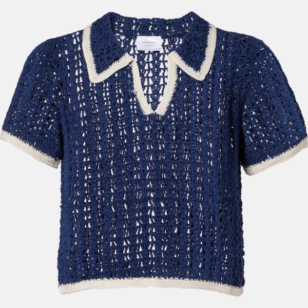 polos Anna Kosturova bleu