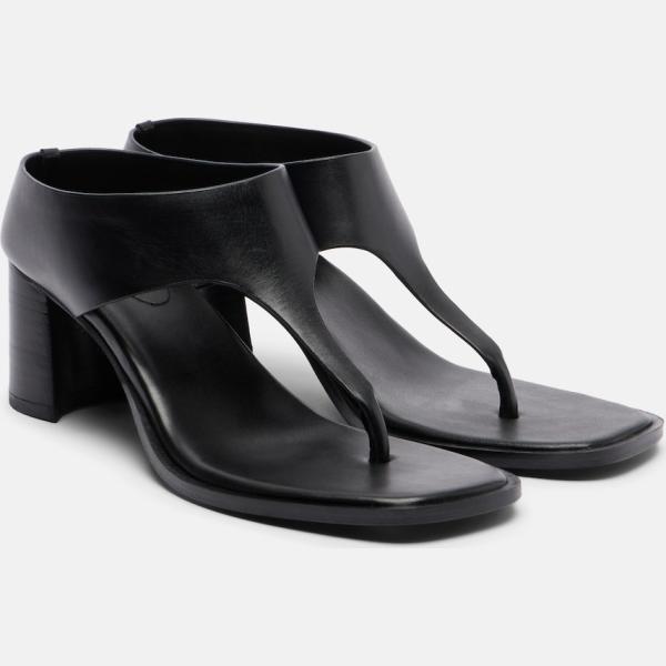 sandales en cuir A.Emery noir