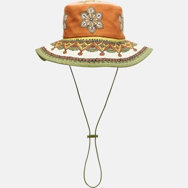 chapeaux Alemais blanc imprimé