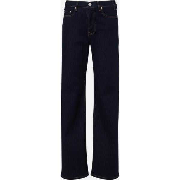 jeans mom AG Jeans blanc