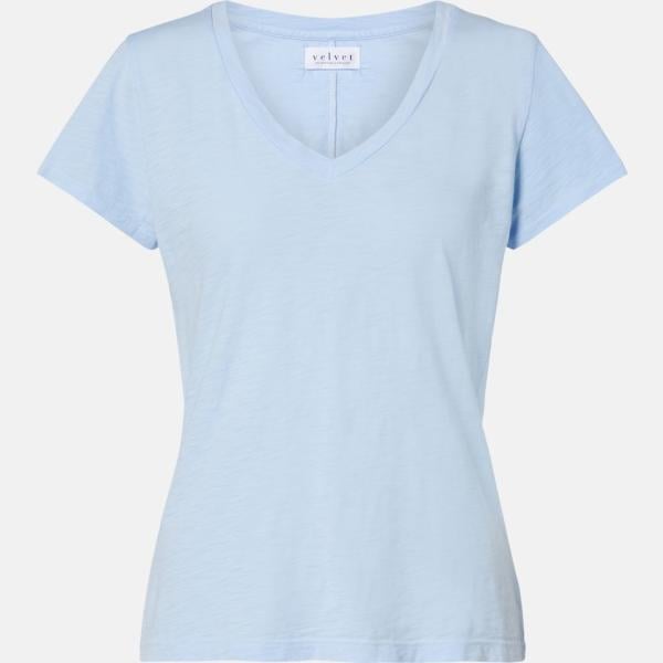 t-shirts Velvet bleu