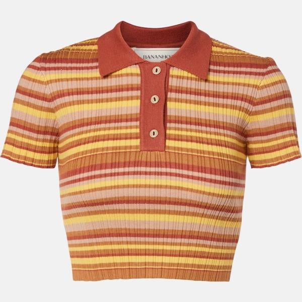 polos Bananhot multicolore à rayures