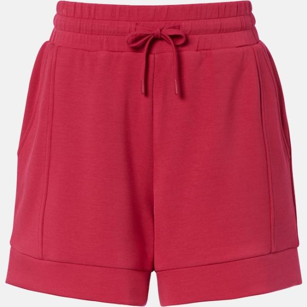 Short femme blanc neige court viscose Varley