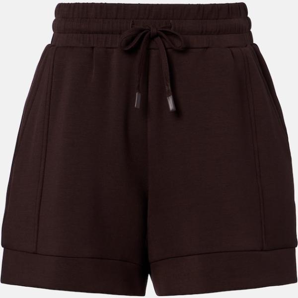 Short femme blanc neige court viscose Varley