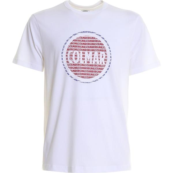 t-shirt Colmar Originals bianco con stampe
