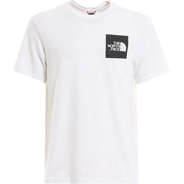 t-shirt The North Face bianco con stampe