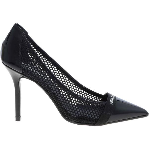 décolleté Karl Lagerfeld nero con stampe
