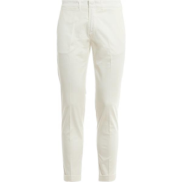 pantaloni capri Fay bianco