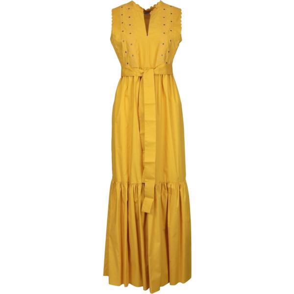 vestiti lunghi Twinset giallo