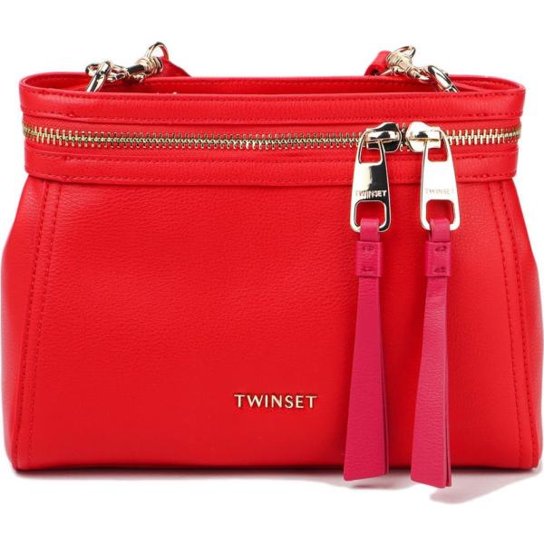 borse tote Twinset rosso