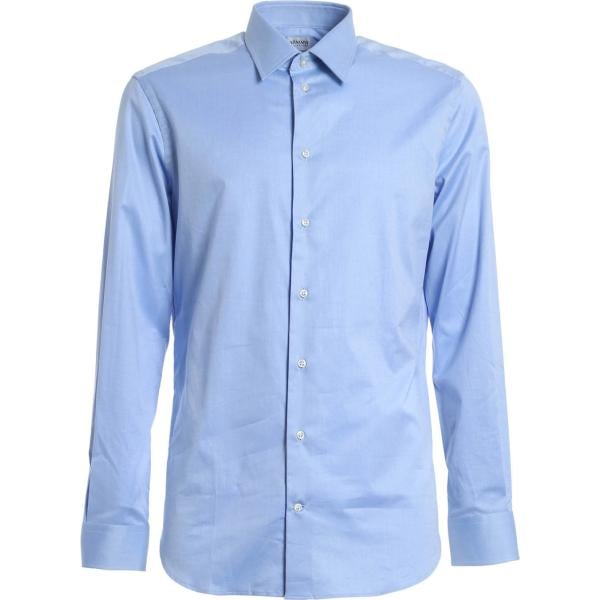 camicie Armani Collezioni blu