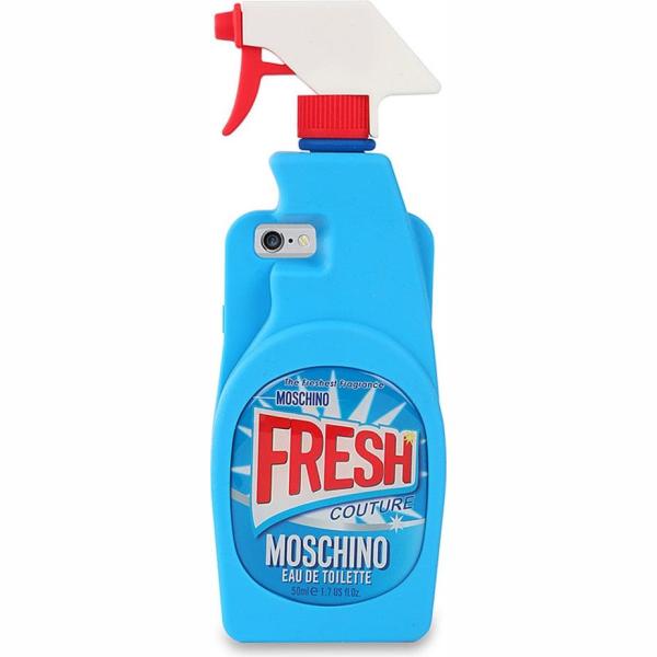 cover telefono Moschino blu