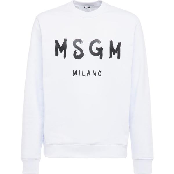 felpe Msgm bianco