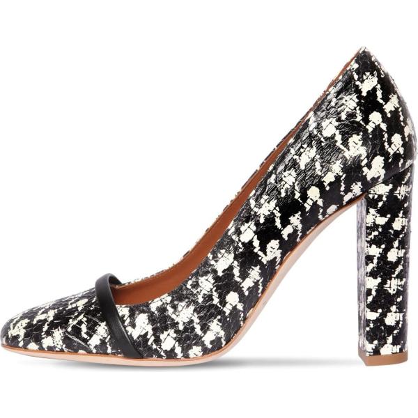 décolleté Malone Souliers nero serpente