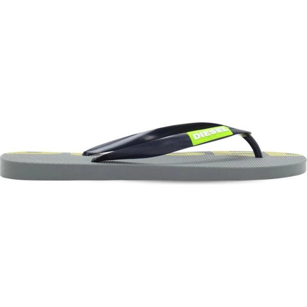 sandali Diesel grigio con stampe