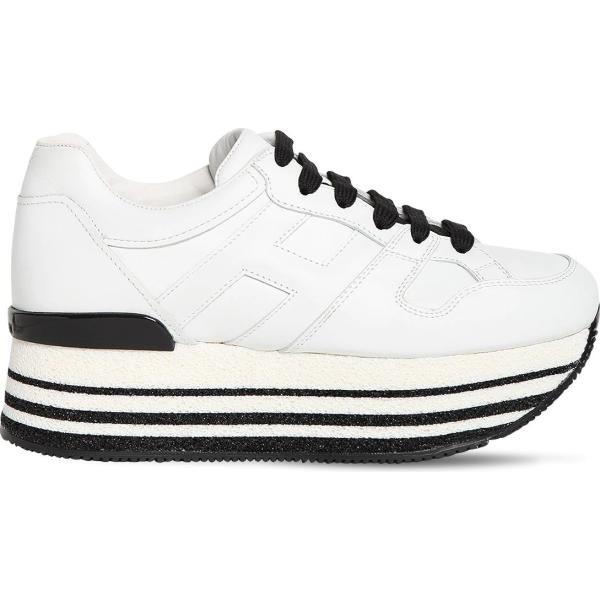 sneakers Hogan bianco a righe