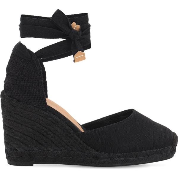 espadrillas Castañer nero