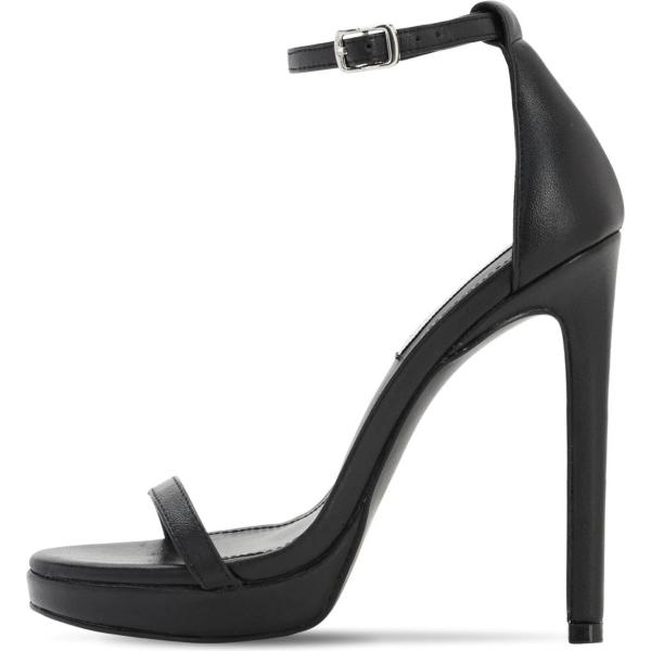 sandali in pelle Steve Madden grigio