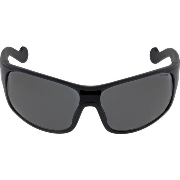 occhiali da sole Moncler Genius grigio geometrica