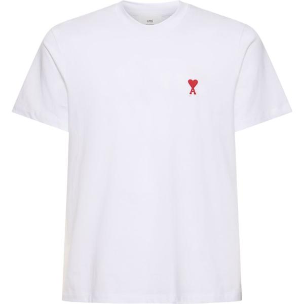 t-shirt Ami Paris bianco