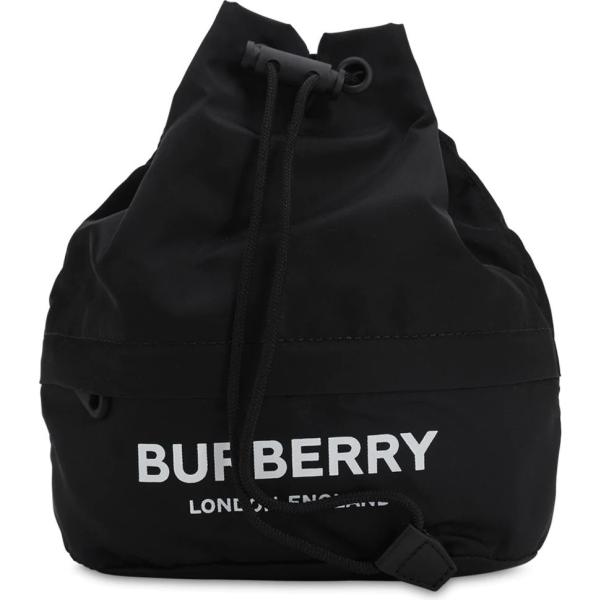 pochette Burberry nero con stampe