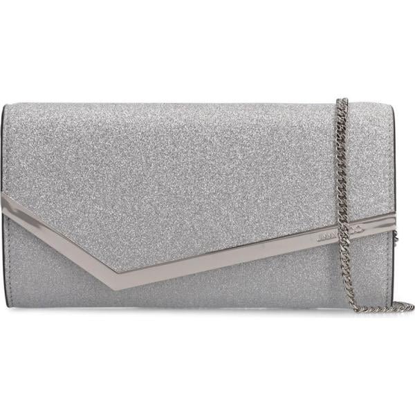 pochette Jimmy Choo grigio