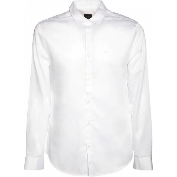 camicie Armani Exchange bianco