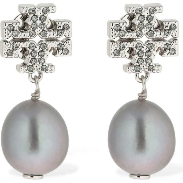 orecchini Tory Burch grigio