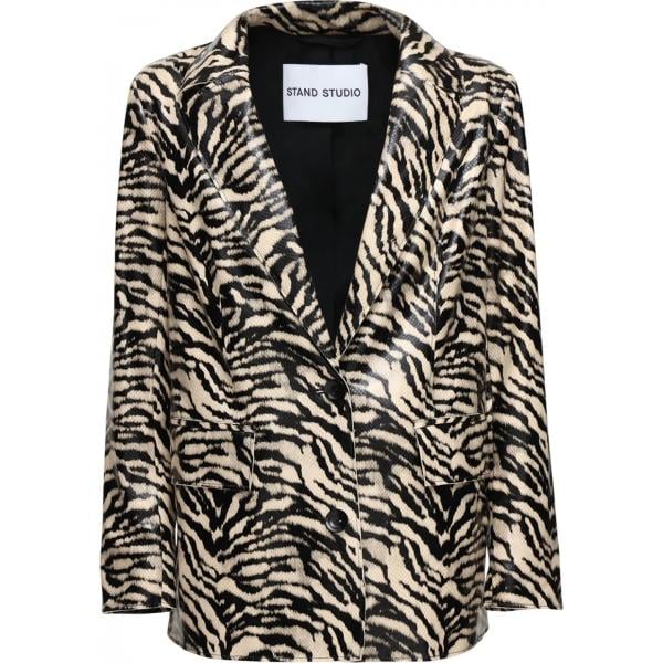 blazer Stand Studio multicolore con stampe