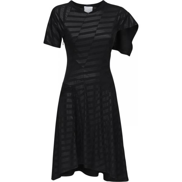vestiti asimmetrici Koche nero con stampe