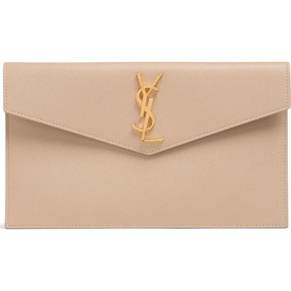 pochette Saint Laurent marrone
