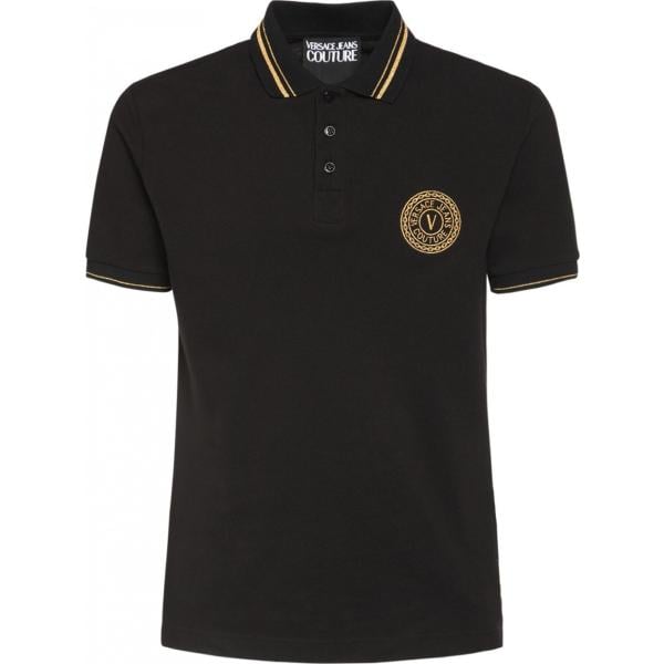 polo Versace Jeans Couture nero
