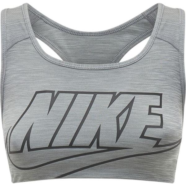 top Nike grigio con stampe