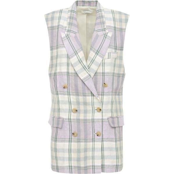 blazer Marant Etoile bianco a quadri