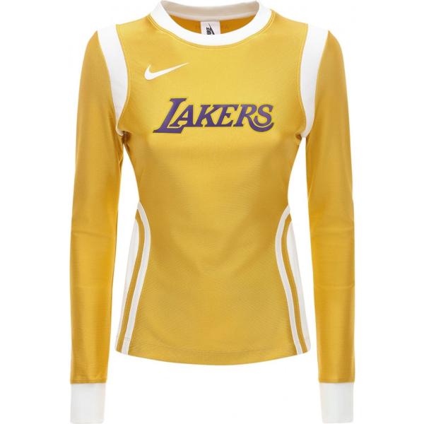 top Nike marrone con stampe