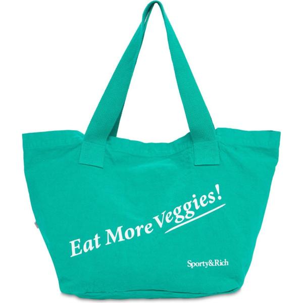 shopping bag Sporty & Rich verde
