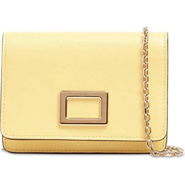 pochette Roger Vivier giallo