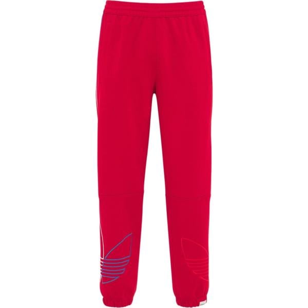 pantaloni Adidas Originals rosso a righe