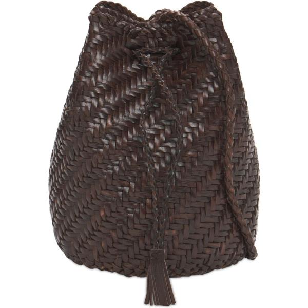 borse a secchiello Dragon Diffusion marrone