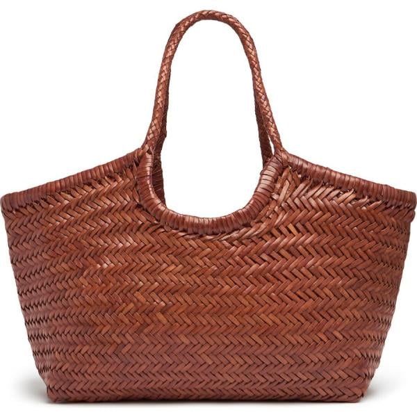 shopping bag Dragon Diffusion marrone